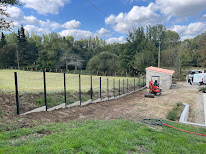 Purnot Rody pose de clôture à Estillac