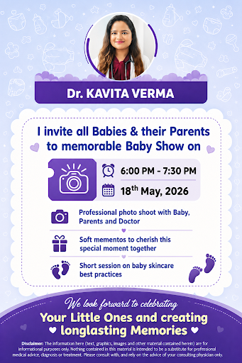 Baby photoshoot and give away for babies on 18 th may 2026 post image
