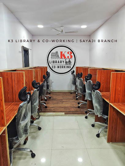 K3 library Best Self study centre and Co working in Vijay Nagar Indore| Sayaji Square Branch
