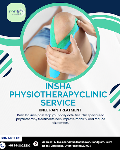 Insha Physiotherapy Care provides expert Knee Pain Treatment in Nandgram, Ghaziabad. Our experien… post image