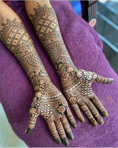 Rajasthani mehandi artist in hyderabad online booking for contact me post image