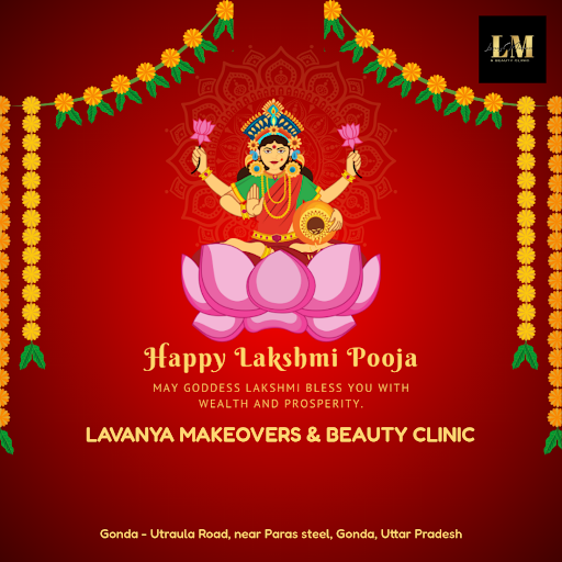 Experience the bliss of Happy Laxmi Pooja at Lavanya Makeovers & Beauty Clinic, Gonda! Let our sk… post image