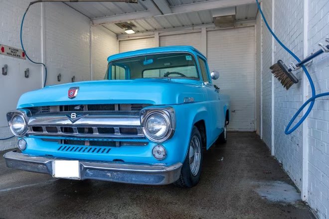 The Local Wash - Car Wash and Laundromat facility with washing machines in Hampton