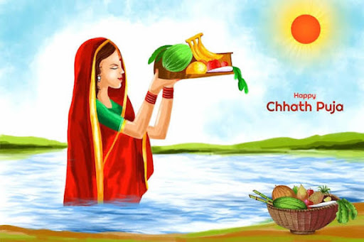 छठी मैया के चरणों में सादर प्रणाम। post image