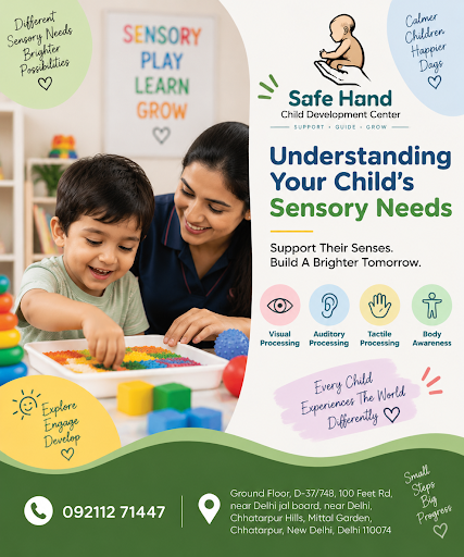 Safe Hand Child Development Center believes that every child experiences the world differently, a… post image