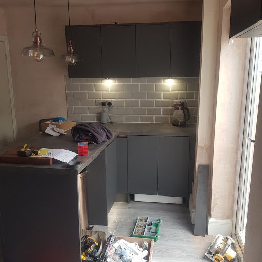Stove and media wall installations - Thumbnail