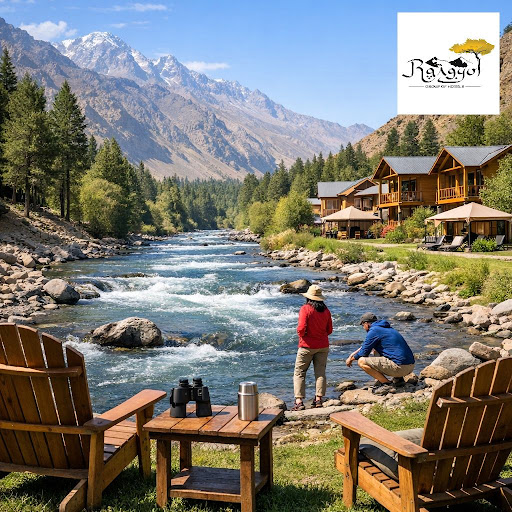 Breathe in crisp mountain air, listen to the soothing river, and wake up to stunning Himalayan vi… post image