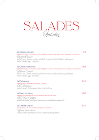 Menu Le New York Page 4