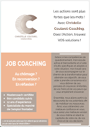 Photo n°4 de ChristelleCoutarel-Coaching - Coaching professionnel - Bilan de Compétences - Coach emploi Suisse - Accompagnement VAE à Gaillard (Coach particulier)