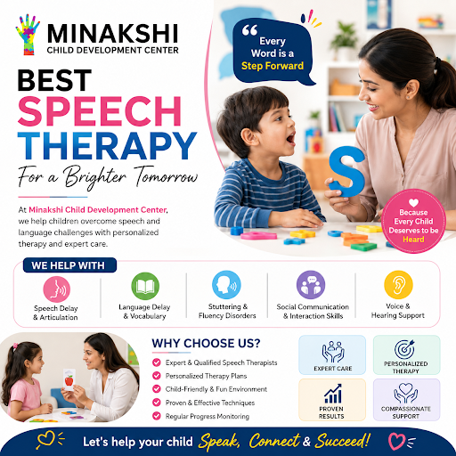 Looking for the Best Speech Therapist in Ghaziabad? At Minakshi Child Development Center, we prov… post image