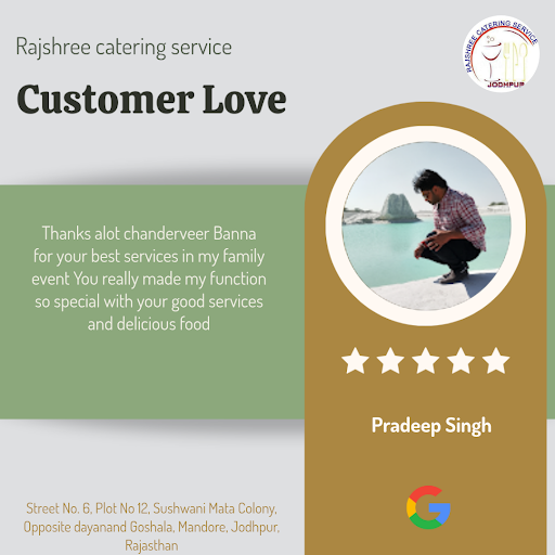 Pradeep's 5-star review says it all! He loved the authentic Rajasthani catering experience at Raj… post image