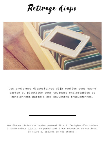📽️ Vos anciennes diapositives dorment peut-être encore dans un tiroir… mais elles renferment des souvenirs qui méritent de revivre. ✨

Même les diapositives sous cache peuvent être retirées et numérisées pour retrouver vos photos et les partager facilement avec vos proches.

Et pourquoi ne pas en faire un cadeau personnalisé ? ❤️

📸 Donnez une seconde vie à vos souvenirs.
