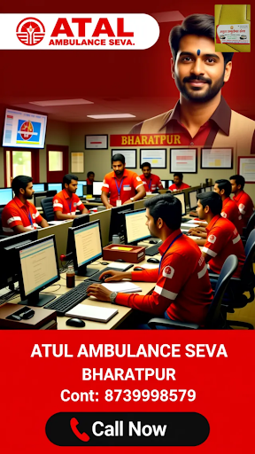 Experience the best ambulance services in Bharatpur, Rajasthan with ATUL AMBULANCE SEVA! Our dedi…