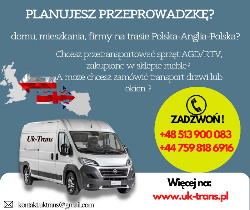 Paczki z Anglii do Polski UK-Trans photo 2
