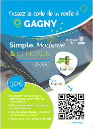 Photo n°17 de Code'nGO! Gagny - Mairie - Centre d'Examen du Code de la Route et du Code Bateau à Gagny (Centre d'examen physique)