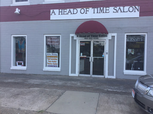 A Head of Time Beauty & Barber Salon & Spa Logo