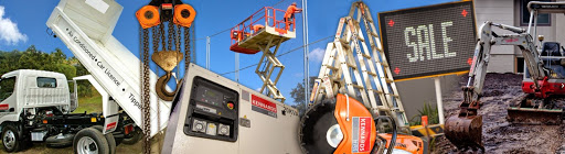 Kennards Hire Rail Rutherford Logo