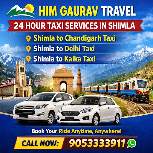 🚖 24 Hour Taxi Service in Shimla | Him Gaurav Travel post image