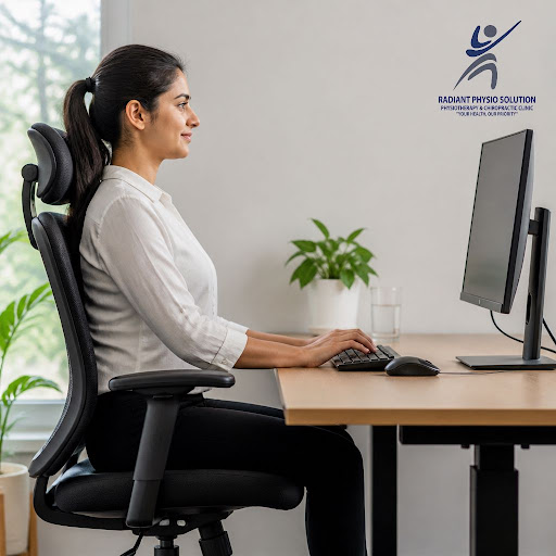Spending long hours at your desk and ending the day with neck, shoulder or back pain? At Radiant…