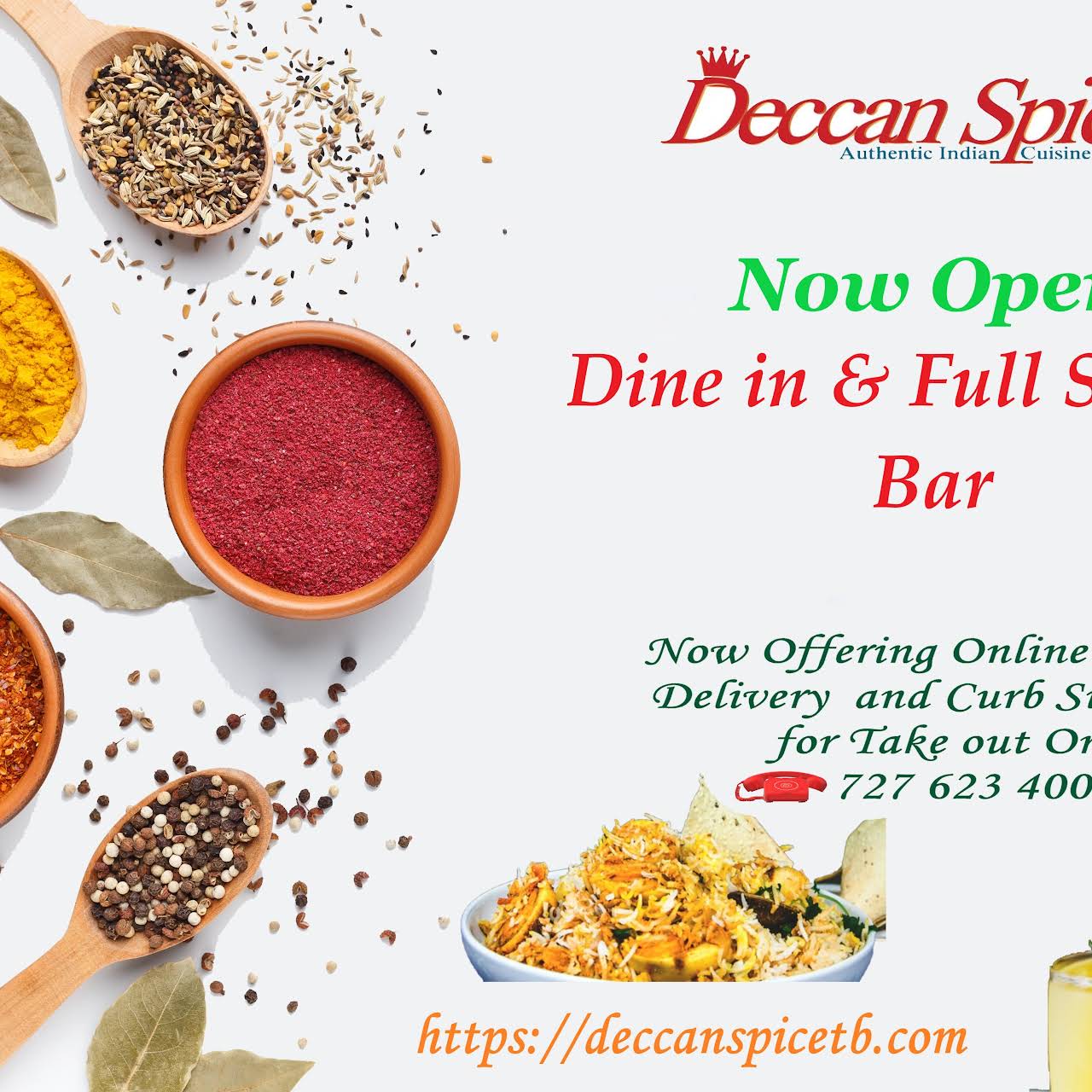 Deccan Spice Tampa Indian Restaurant Indian Restaurant St