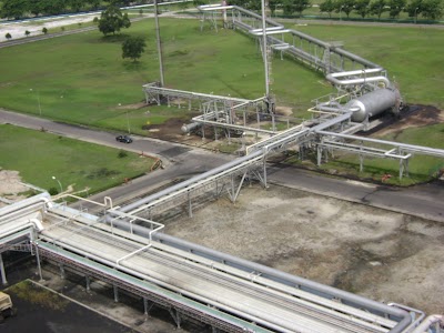 Photos of Pertamina Refinery Unit II