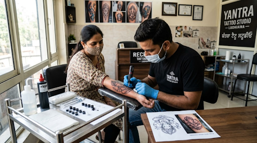 Tattoo Longevity and Ink Fading Control in Ludhiana by Experienced Tattoo Artist