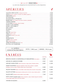 Menu Via Roma Page 1