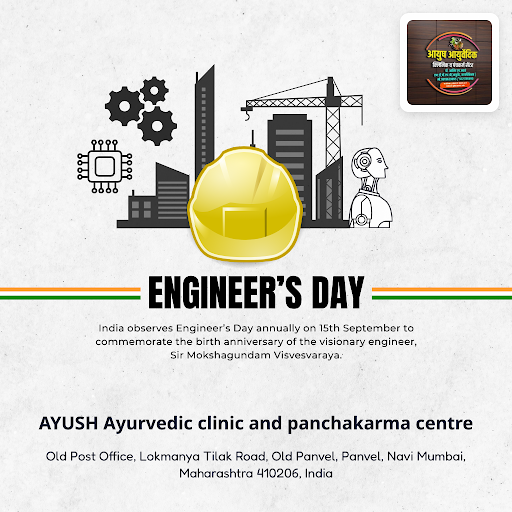 Celebrating Engineers Day 2026 with a focus on balance and well-being. AYUSH Ayurvedic clinic off… post image