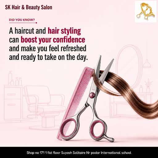 Visit SK Hair & Beauty Salon, your trusted unisex salon nearby for expert haircut and hair stylin… post image