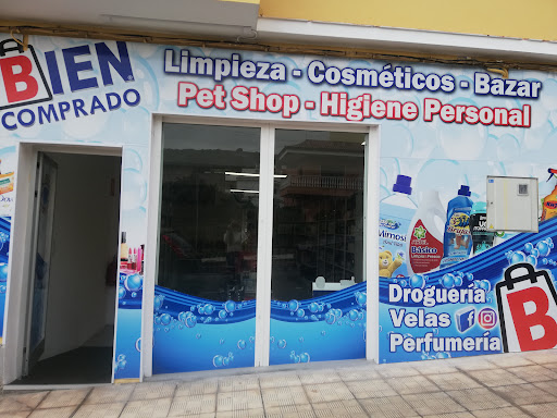 Biencomprado, venta de artículos de limpieza y perfumería.