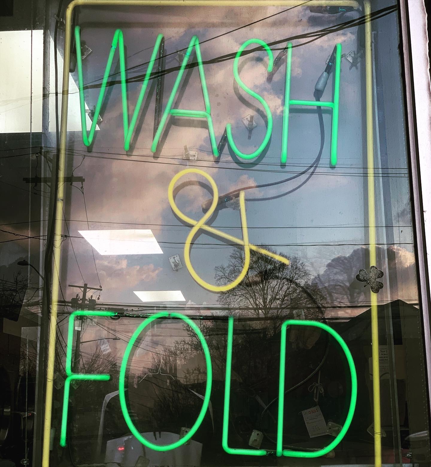 Central Laundromat laundromat interior in Valley Stream, NY