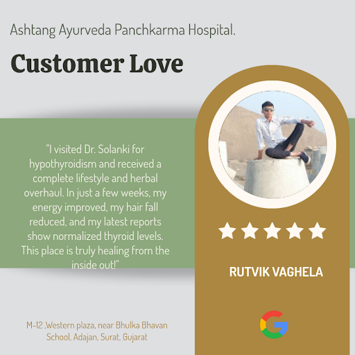 RUTVIK's incredible experience at Ashtang Ayurveda Panchkarma Hospital in Surat, the best Ayurved… post image