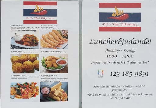 Pat's Thai Takeaway Gallery - Sweden