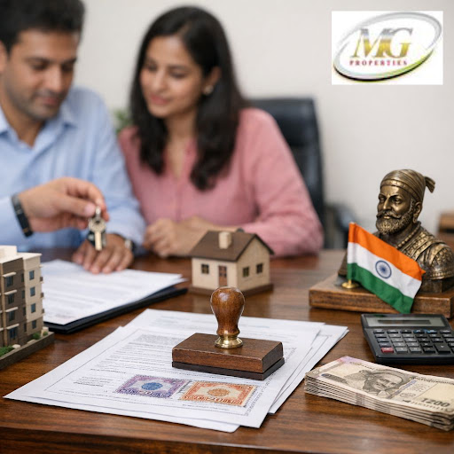 Buying a home in Thane or nearby areas and confused about registration and stamp duty? MG.Propert… post image