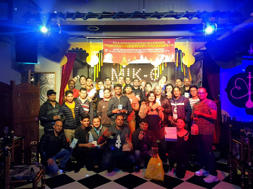 At Christmas time, everyone has a crazy Christmas party at Mayur Indian Kitchen MIK-6🎉 post image