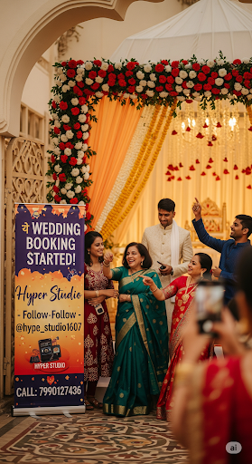 Every wedding moment is priceless – Let Hyper Studio turn your special day into cinematic memorie…