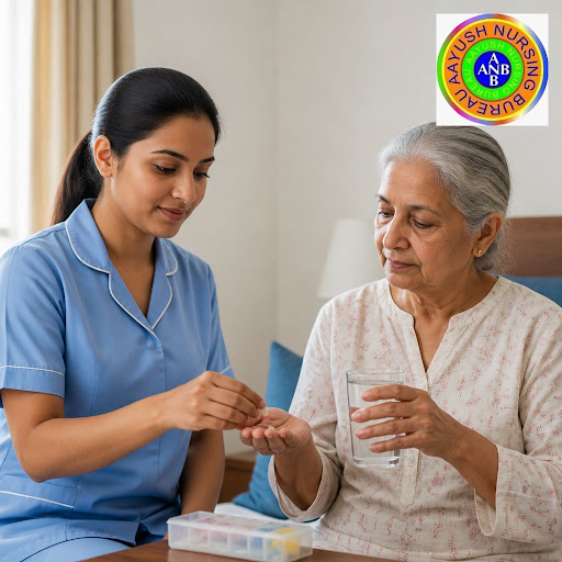 Managing daily medicines for elderly loved ones can be stressful and confusing. At Aayush Nursing…