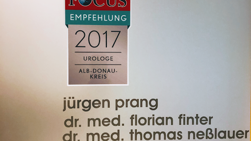 Urologisches Zentrum Ehingen-Blaubeuren Dr. med. F. Finter, Dr. med. Th. Neßlauer, J. Prang