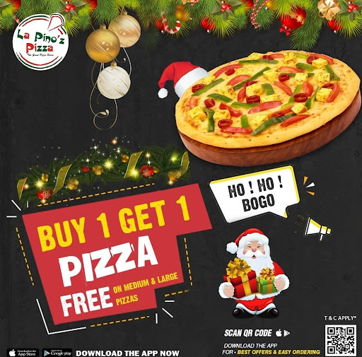 La Pino'z Pizza Pratap Nagar Jaipur

No Wait !


Buy 1 Get 1