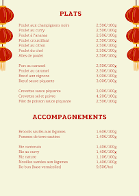 Menu Délices Asiatiques Page 3