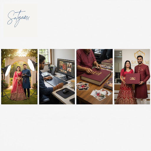 From your first enquiry to holding your beautiful album in hand, Satyam Photography in Gandhi Nag… post image