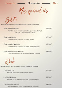 Menu Au Square Le Marseillais - Restaurant Calais Page 1