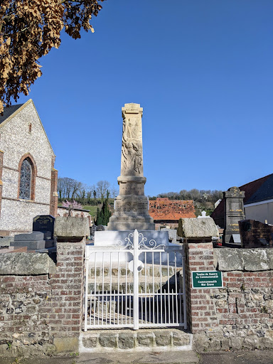 commonwealth war grave ww2 (anneville sur scie) - Thumbnail