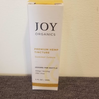 Joy Organics CBD Oils @ Salon Fresh