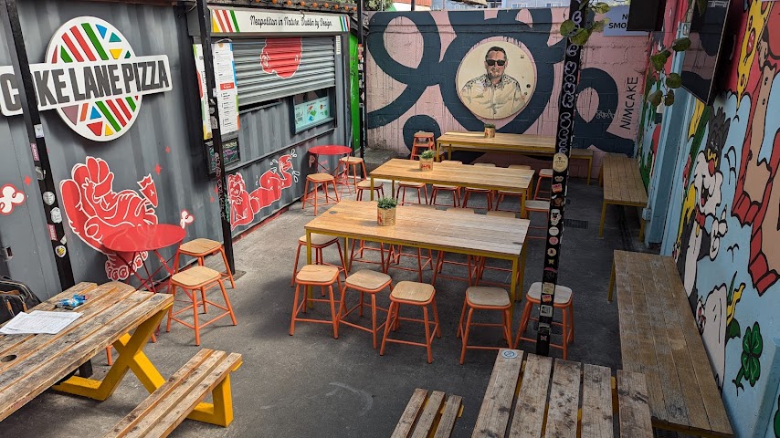 Coke Lane Pizza @ Lucky's by null