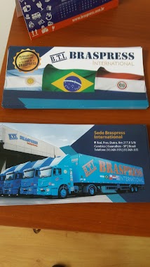 Braspress Transporte Internacional, Author: Arivaldo Barbosa