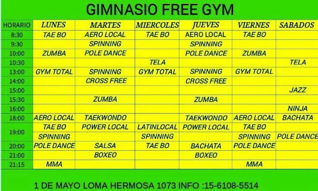 Free Gym, Author: Sebastian Elmore