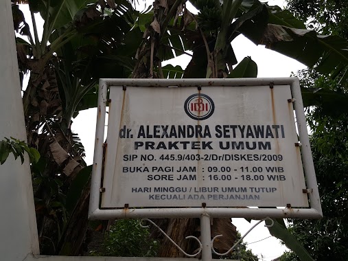 dokter Alexandra Setyawati, Author: Irwan Joe