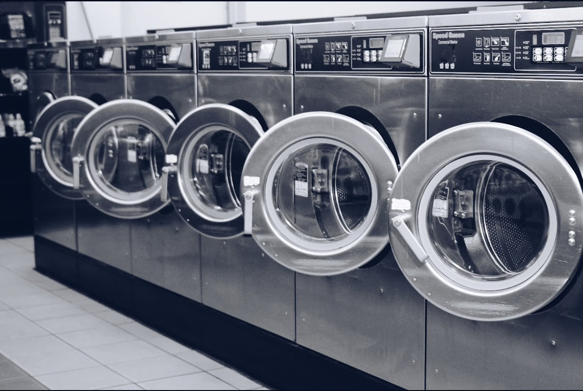 Premier Laundromat Gary facility with washing machines in Gary