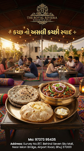 Experience Luxury Living & Authentic Kathiyawadi Flavors in Bhuj! 🏨🥘